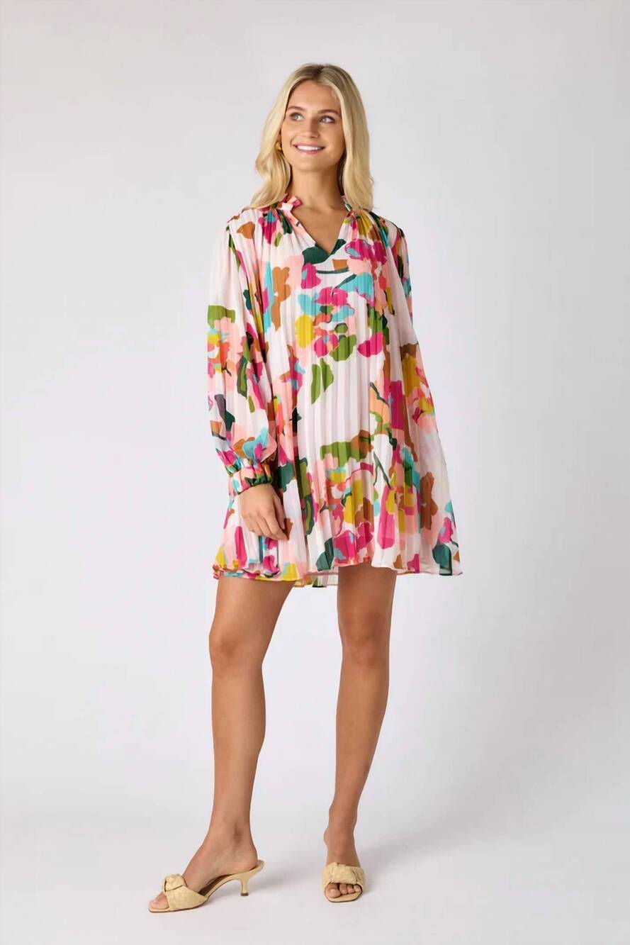 NEW CROSBY BY MOLLIE BURCH heidi mini dress in botanic blush